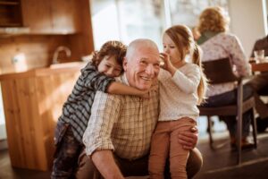 visiting seniors during the holidays