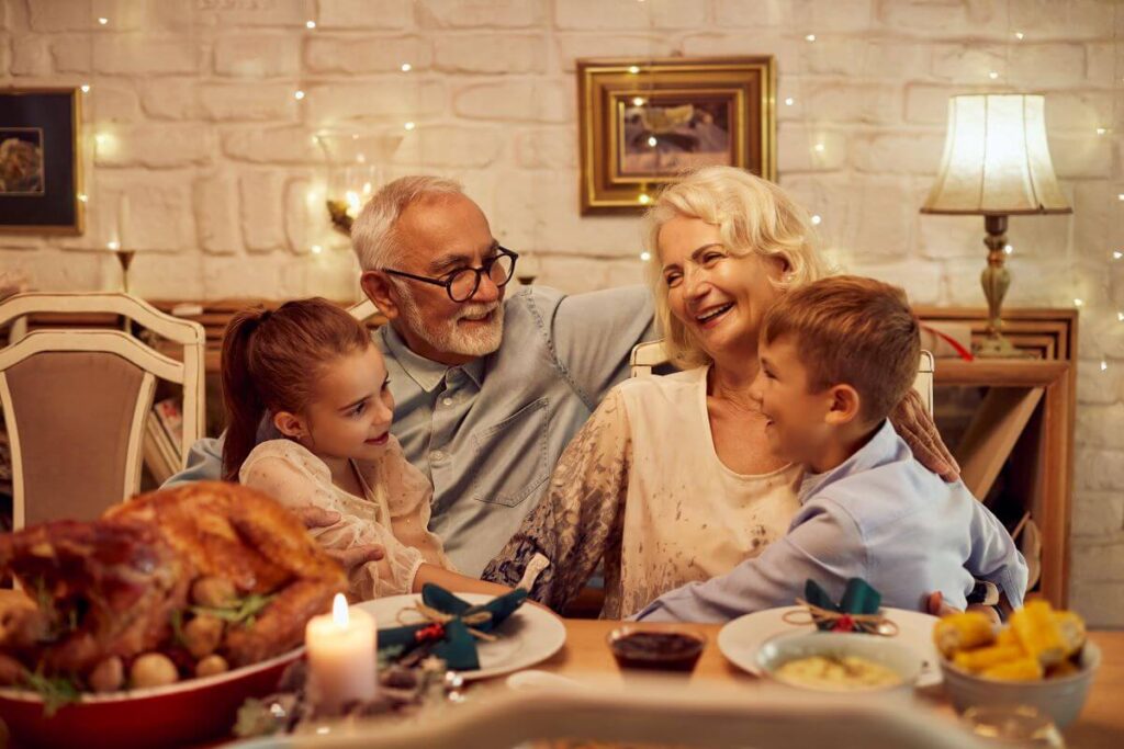 grandparents and grandkids dementia during the holidays mansions